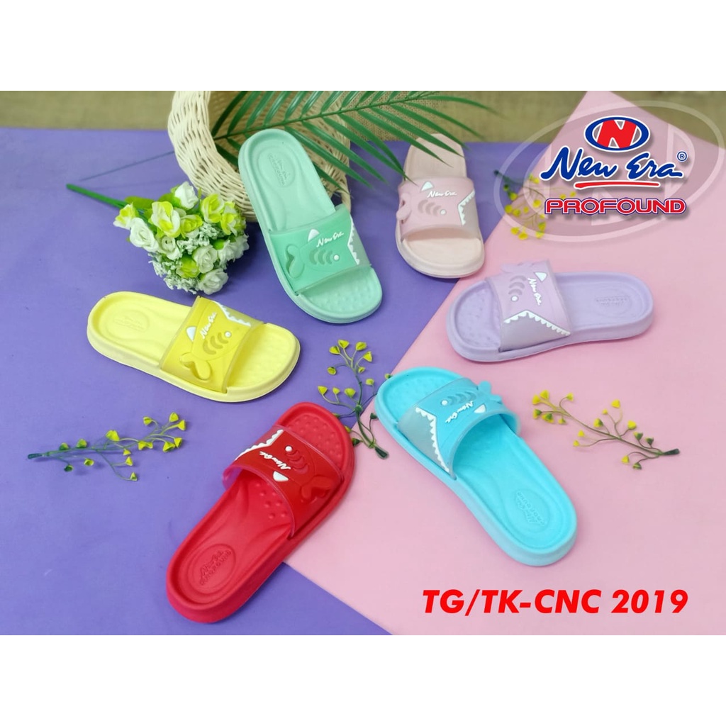 gos NEW ERA TK E 2019 Sandal Selop Anak Sendal Karet Anak Anti Slip Original