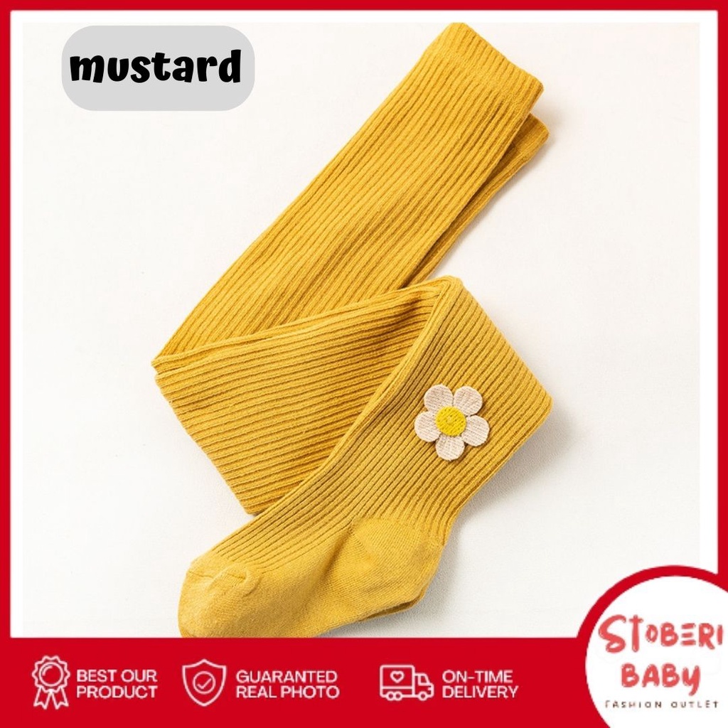 PUNCAK 3.3 stoberi baby - LEGGING PRECIOUS FLO Legging tutup kaki bayi /legging bayi import motif bunga baru