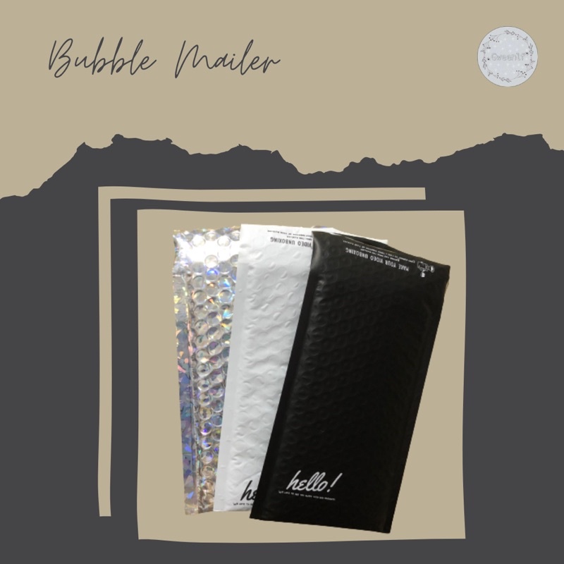 

Amplop Bubble Mail Poly Mailer Wrap Paking Hologram
