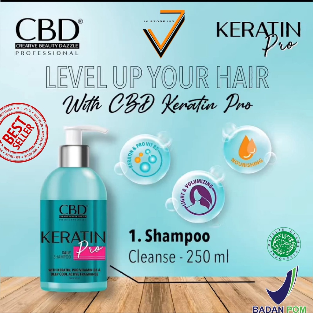 CBD Shampoo Keratin Pro 250 ML