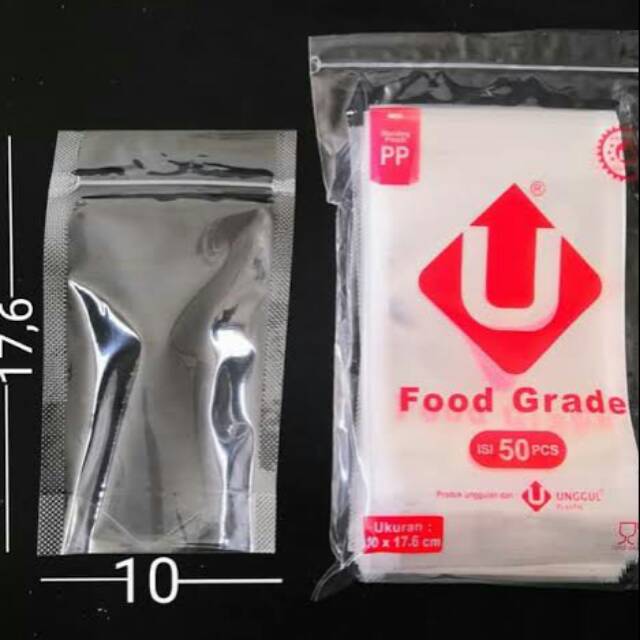 Plastik Standing Pouch / Stand Pouch / Plastik Klip 10 x 17,6