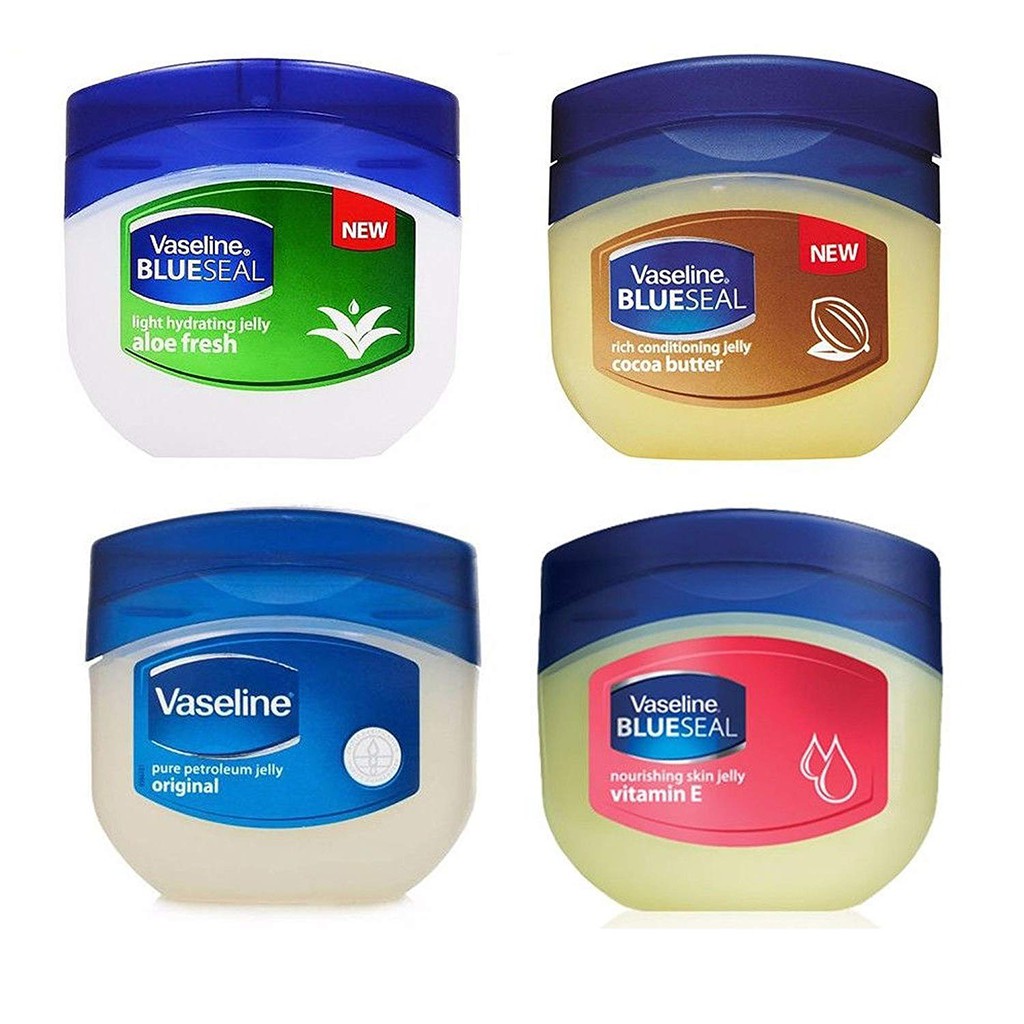 Vaseline Blue Seal Aloe Vera Cocoa Butter Ba Original Petroleum Jelly Vaseline Arab 50ml Indonesia