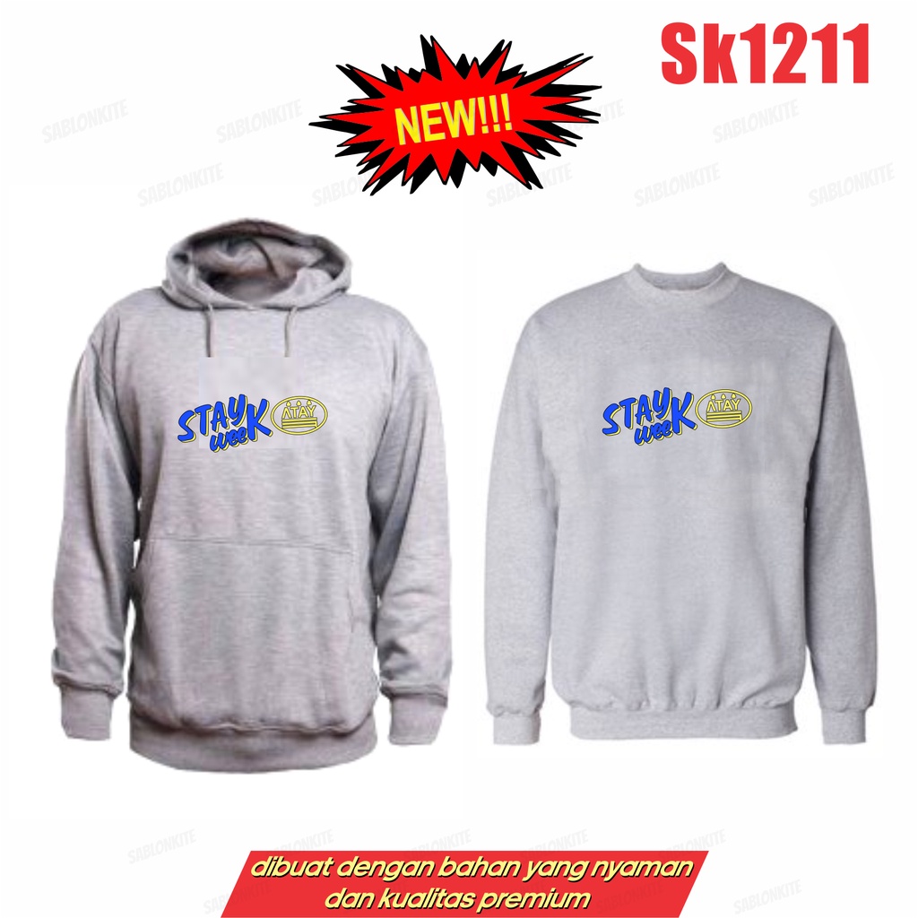 MURAH!!! HOODIE SWEATER STRAYKIDS STAY SK1211 WEEK UNISEX BYK WARNA