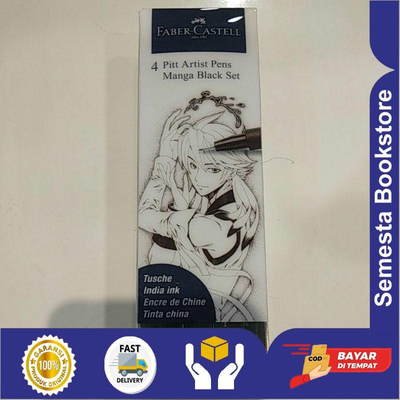 

Pitt artist pen Drawing 4 nib