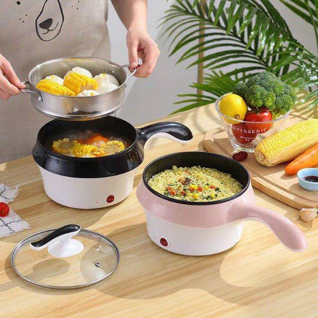 Panci Elektrik Multifungsi Bisa Kukus dan goreng | Panci listrik anak kos