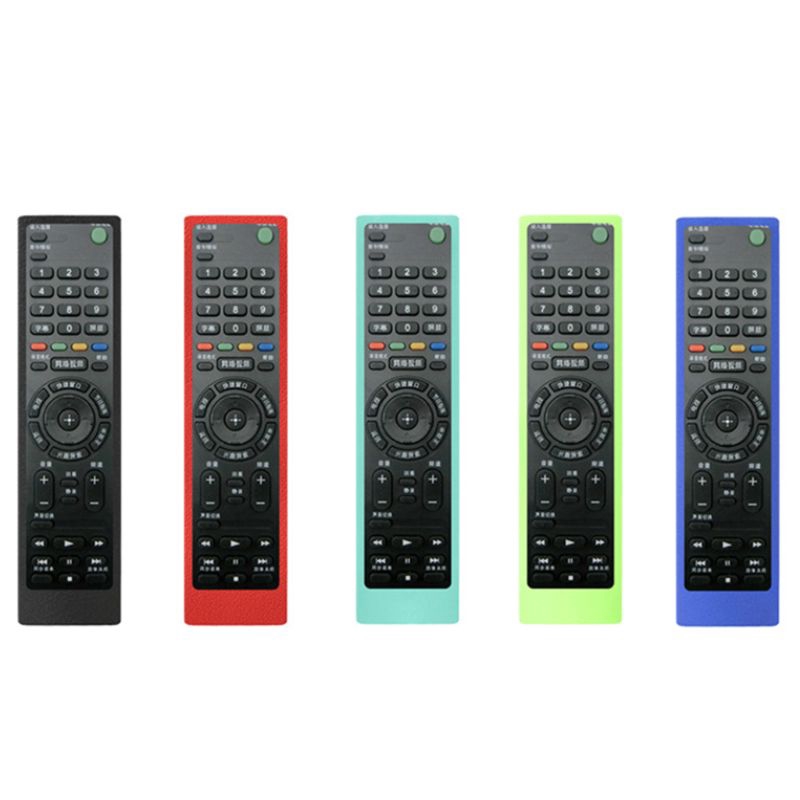 Case Remote Control Bahan Silikon Tahan Guncangan Untuk Sony Rmf-Tx200C 210 211 Tv Voice Controller