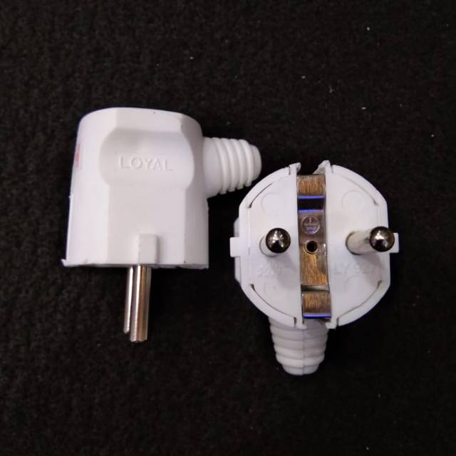 Steker Arde Listrik L Bengkok LY 927