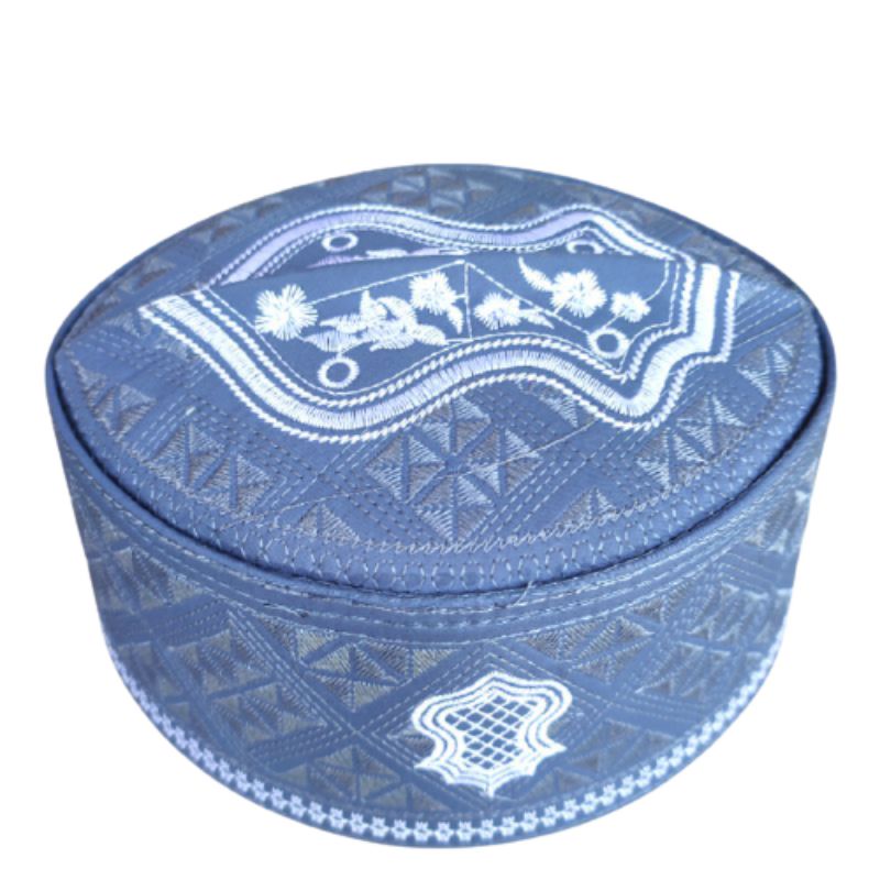 PECI HAJI KOPYAH ASSAGOFAH KOPIAH SONGKOK MORIF BORDIR TEROMPAH / PECI MALAYSIA / KOPYAH BATIK PECI OLEH HAJI AC DEWASA ANAK / HITAM /BIRU /MAROON /ABU /EMAS /HIJAU /COKLAT KOPIAH AL HAMID ASAGOFAH MURAH