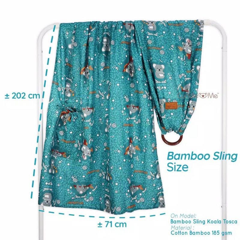 CuddleMe Ring Sling Bamboo Gendongan Samping