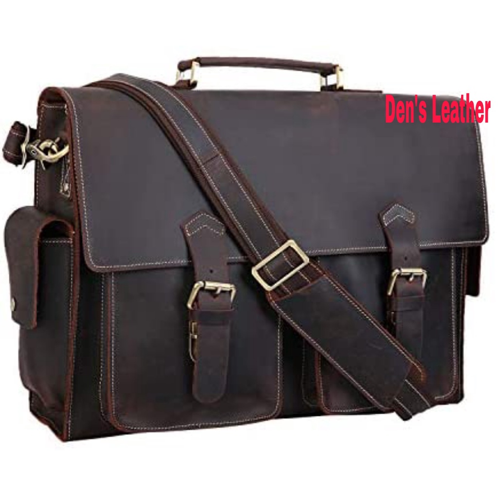 Tas pria laptop kulit asli garut, tas pria 100% kulit asli.DL35