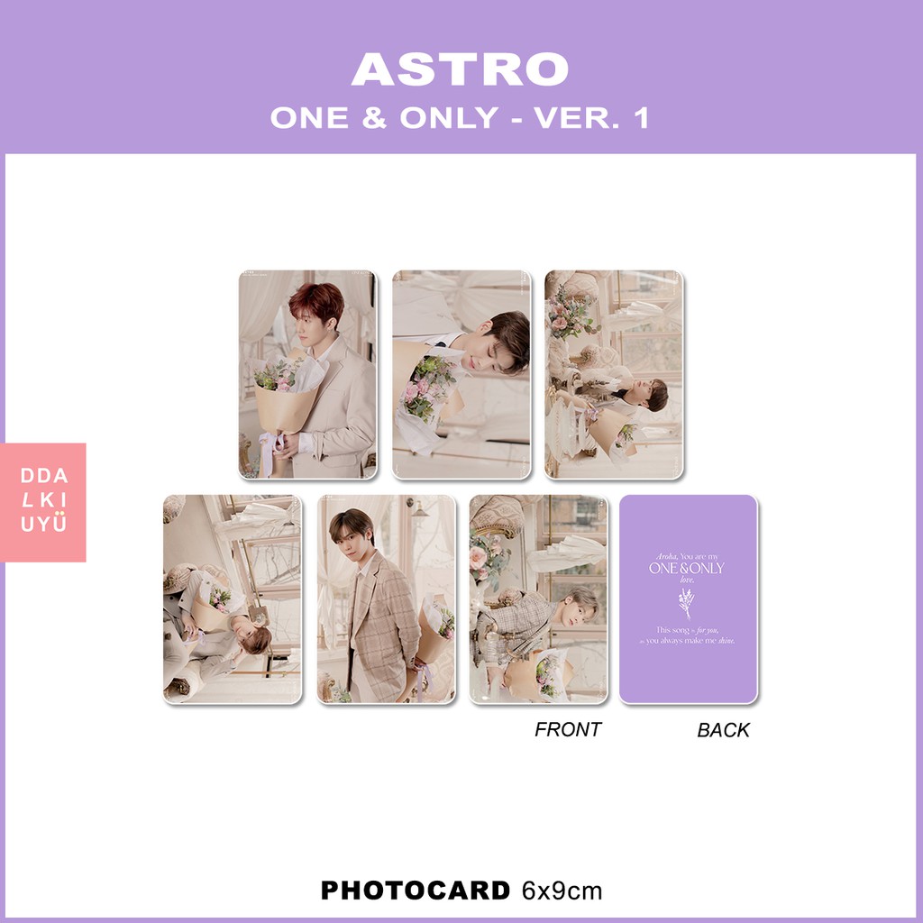 ASTRO - photocard [ONE & ONLY] ver. 1
