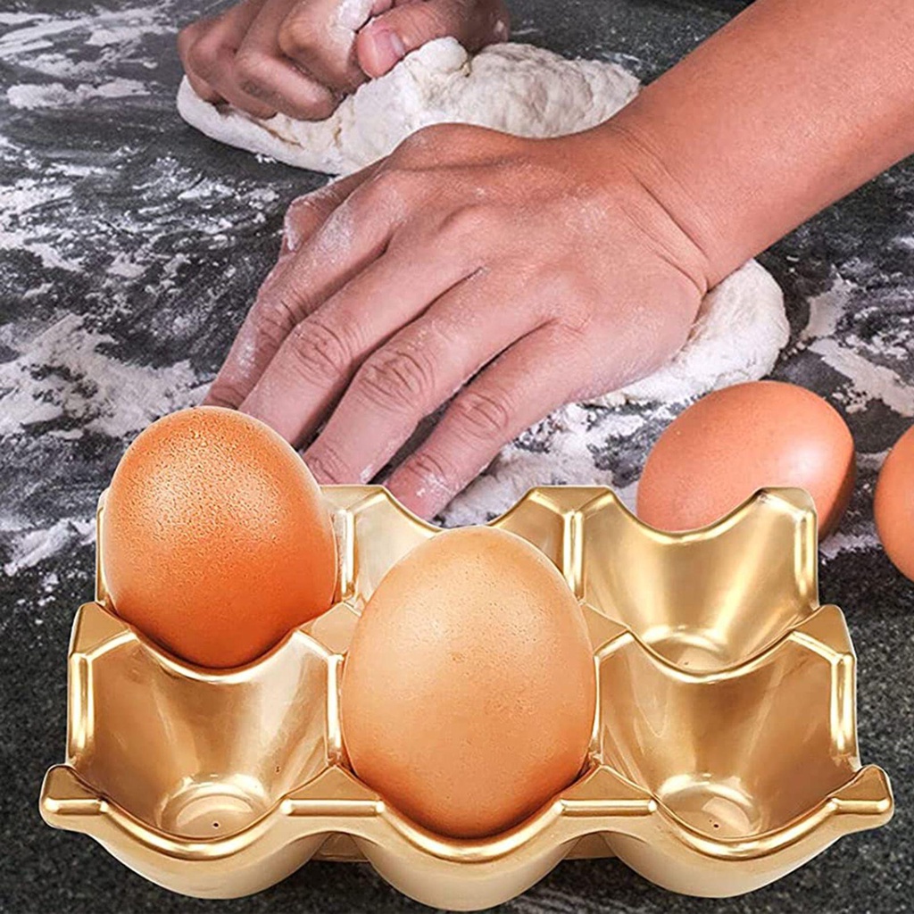 Cetakan Tempat Telur 6 Lubang Nanas Clay Tools Perlengkapan Pernikahan Cetakan Silikon Handmade Making Mold Egg Tray