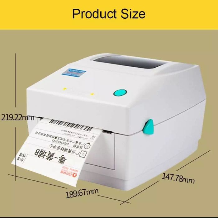 Thermal Barcode XPrinter XP-460BT Cetak Label USB Bluethooth