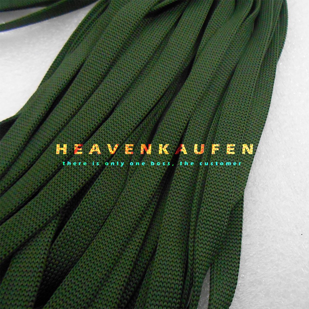 GROSIR Tali jumper gepeng meteran Jaket hoodie Lanyard sepatu hp id card name tag hijau army maroon