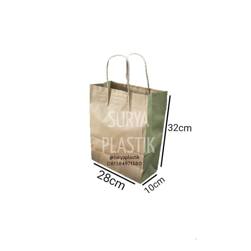 

Paper Bag 28x32 Kantong Kertas Goodie Bag