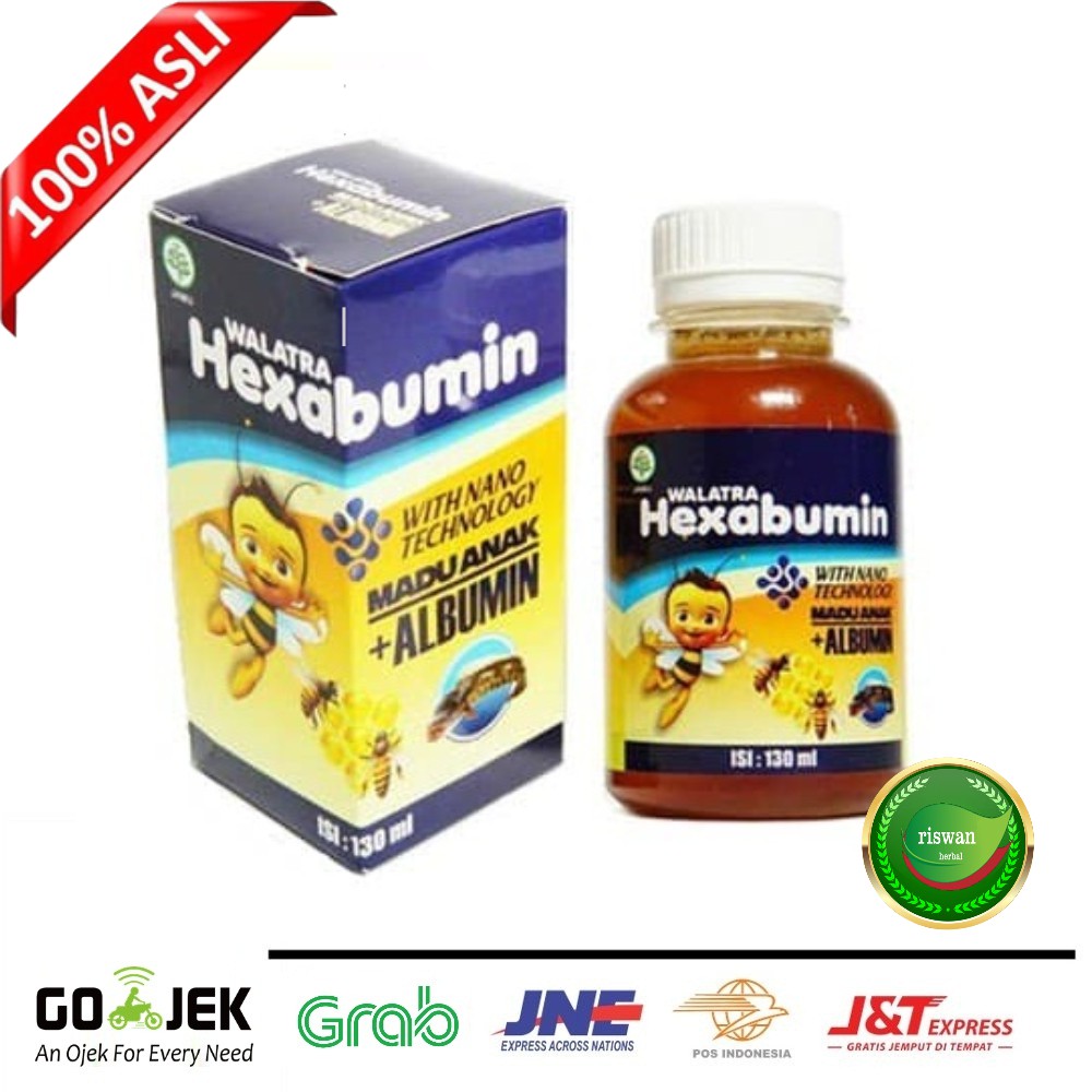 Madu Anak Hexabumin Ekstrak Ikan Gabus Vitamin Anak Penambah Napsu Makan Anak 100% Original