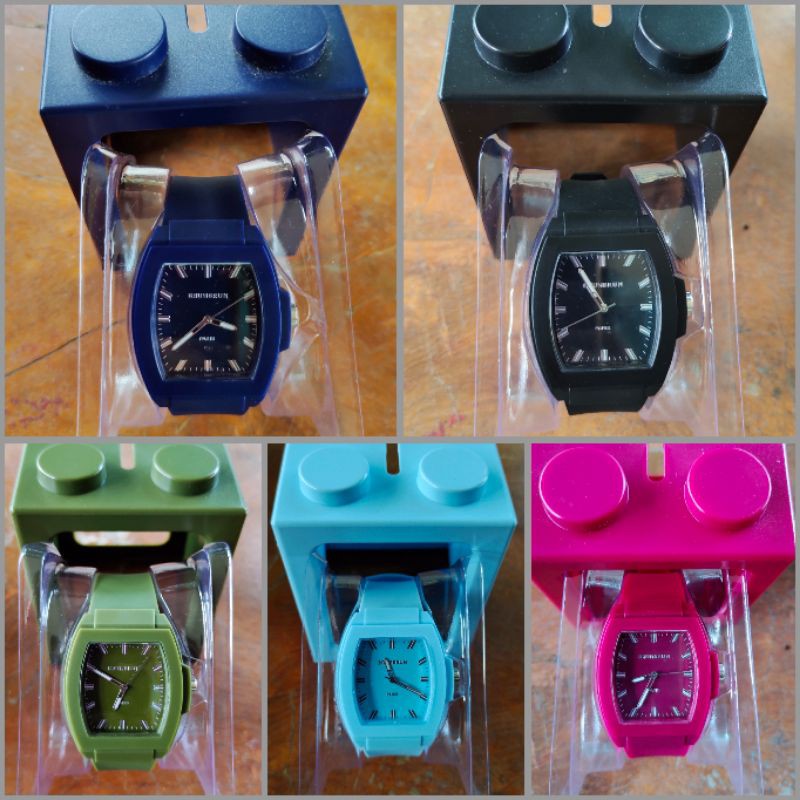 JAM TANGAN BLAKE HITAM,NAVY,OLIVE,BLUE, BY BRUNBRUN PARIS