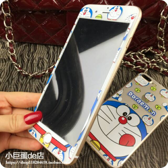 Anti gores Tempered Doraemon ip fullset