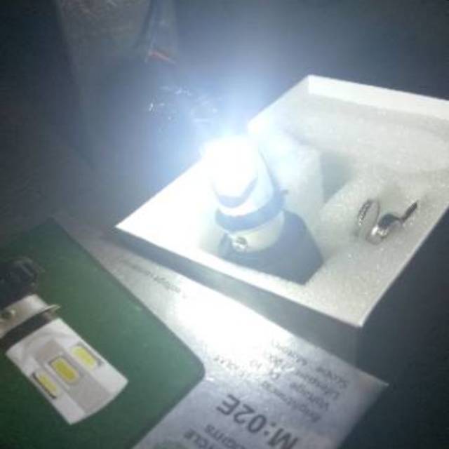 Lampu depan utama led 6 sisi pakai kipas dan ballast motor dan mobil dc12v 35 watt hi lo dan strobo