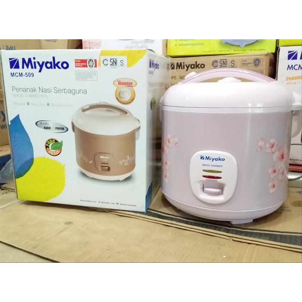 Special promo&gt;&gt; Magic Com Miyako 509 1.8L 3IN1 MCM-509 395 watt free ongkir wilayah denpasar