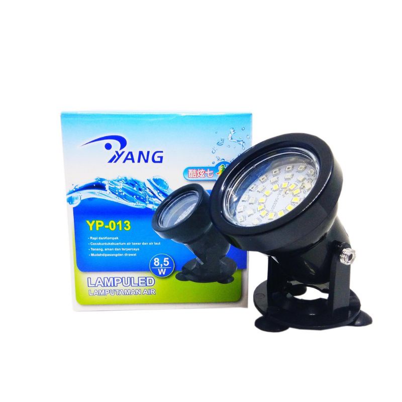 YANG YP-013 Lampu LED Sorot Lampu Taman Air 8.5Watt 6 Warna Opsional