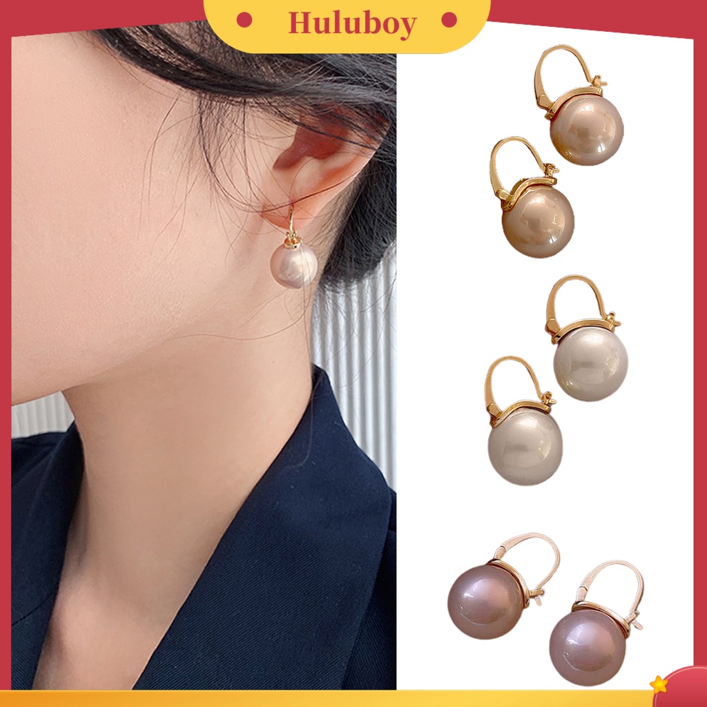 Hu Hu Hu Hu Hu Alat Bantu Pasang Kacamata♡ 1 Pasang Anting Mutiara Imitasi Untuk Outdoor