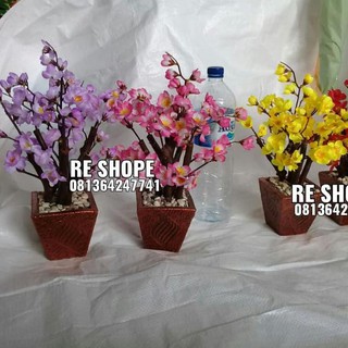  Bunga  Sakura Bunga  Meja  Hias  Artificial Order Yukkk 