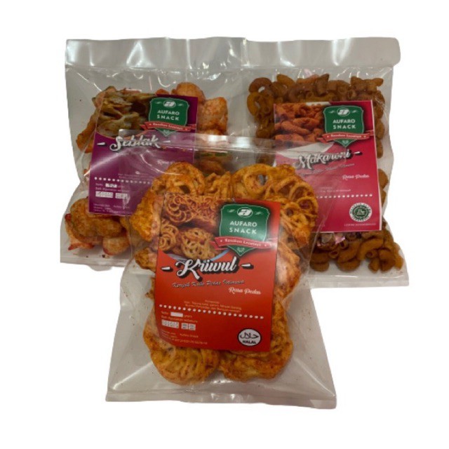 

ANEKA KERUPUK SEBLAK PEDAS MURAH 50 GRAM AUFARO SNACK CAMILAN BANDUNG