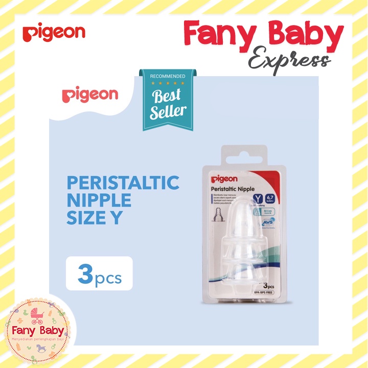 PIGEON PERISTALTIC SLIM NECK NIPPLE BLISTER