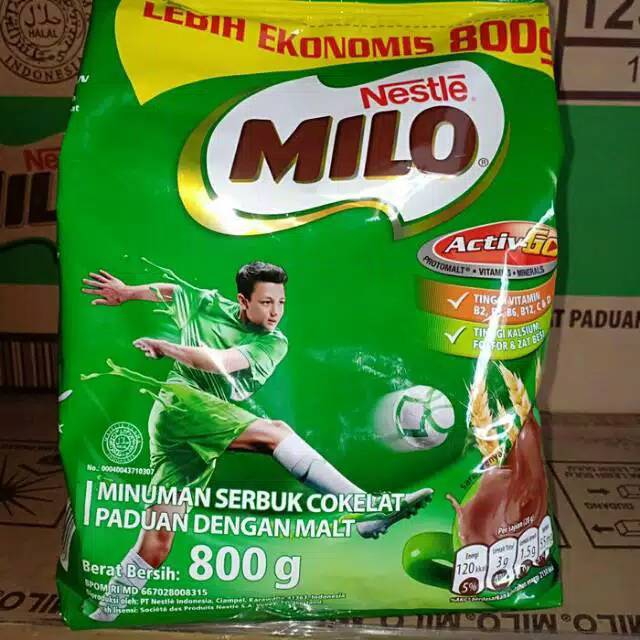 

Milo Active Go 3in1 kemasan 800 gram