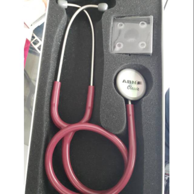 STETOSKOP ABN CLASSIC BURGUNDY MURAH