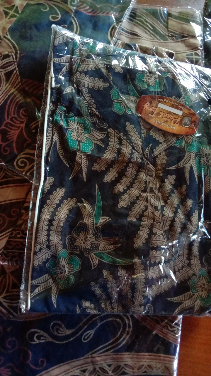 Atasan Batik Dolby Dolbi Dobby Doby Tenun Sutra Tulis Halus Katun Atbm Baron ,sarombit Atasan