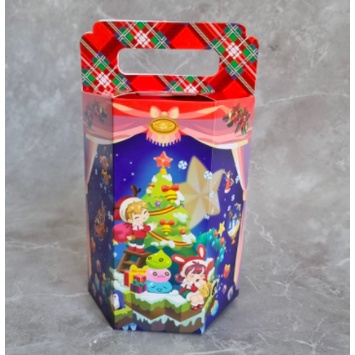 xmas box 3 toples gloria kotak hampers toples natal christmas cookies