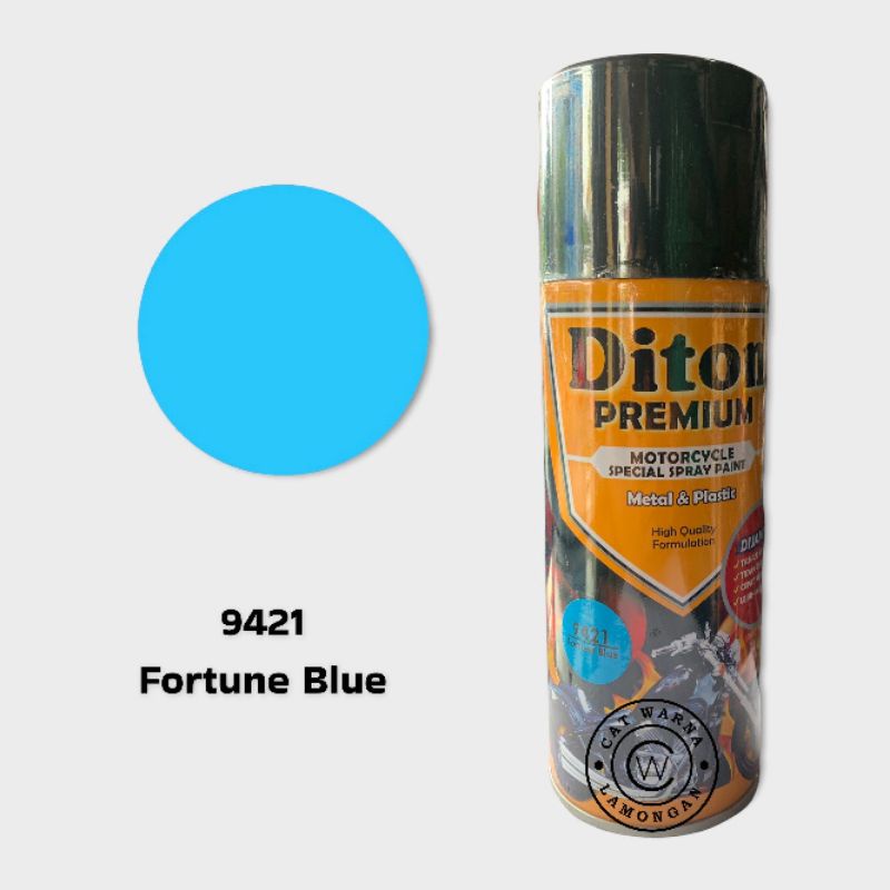 Jual Diton Premium Fortune Blue Pylox Cat Semprot Pilok Motor Pilox Ditton Shopee Indonesia