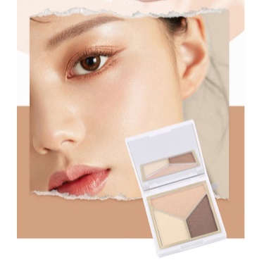 LAMEILA PALET EYESHADOW 3 WARNA PILIHAN HIGHLIGHT 3D TAHAN LAMA 5097