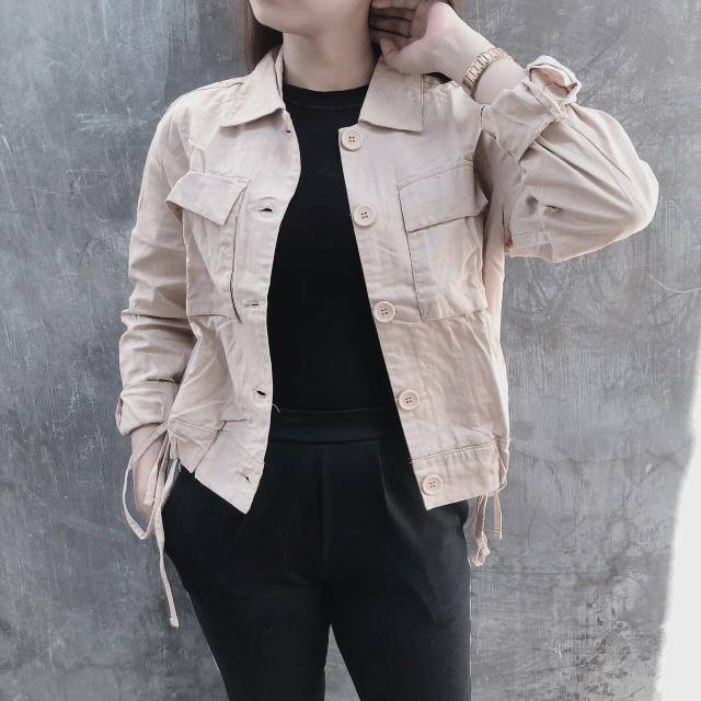 Outer / Jaket  Chic Girl Khaki