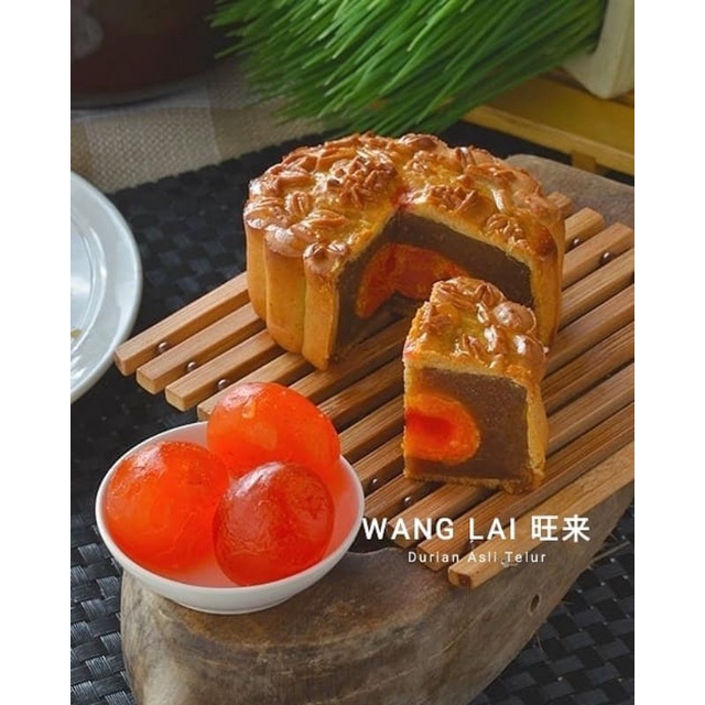 KUE BULAN WANGLAI DURIAN ASLI TELUR