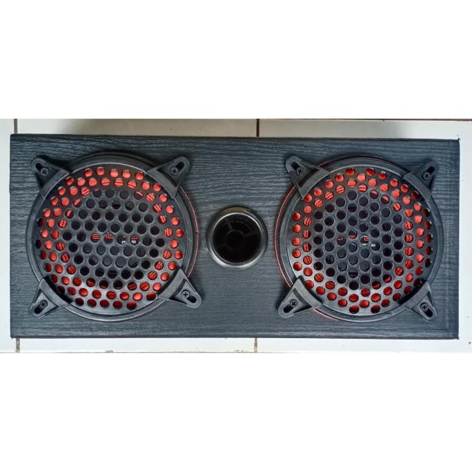 Combo Subwoofer 6 Inch Energy 6382 2Ps + Box 6Inch Double + Ram 6
