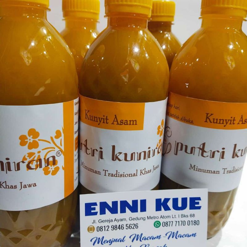 

Jamu Kunyit Asam "cap Putri Kuniran