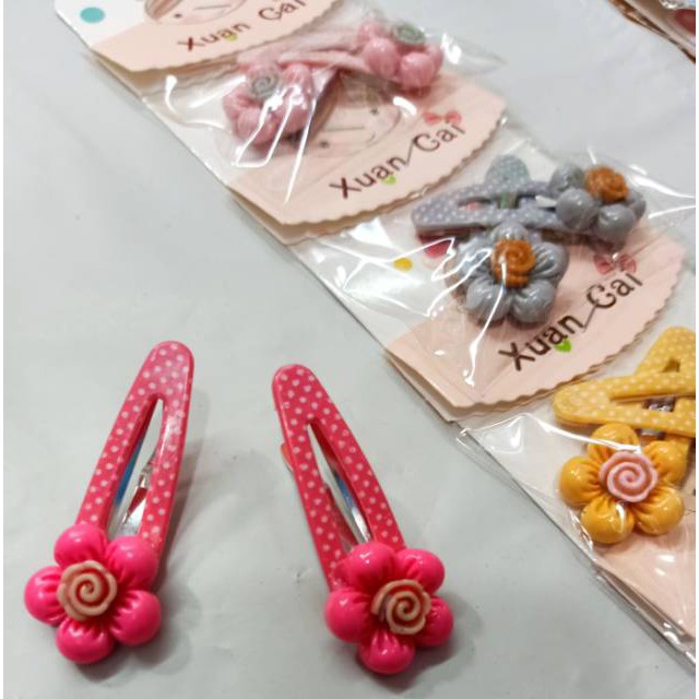 grosir  Jepit rambut tiptop xuangai isi 10 pcs.