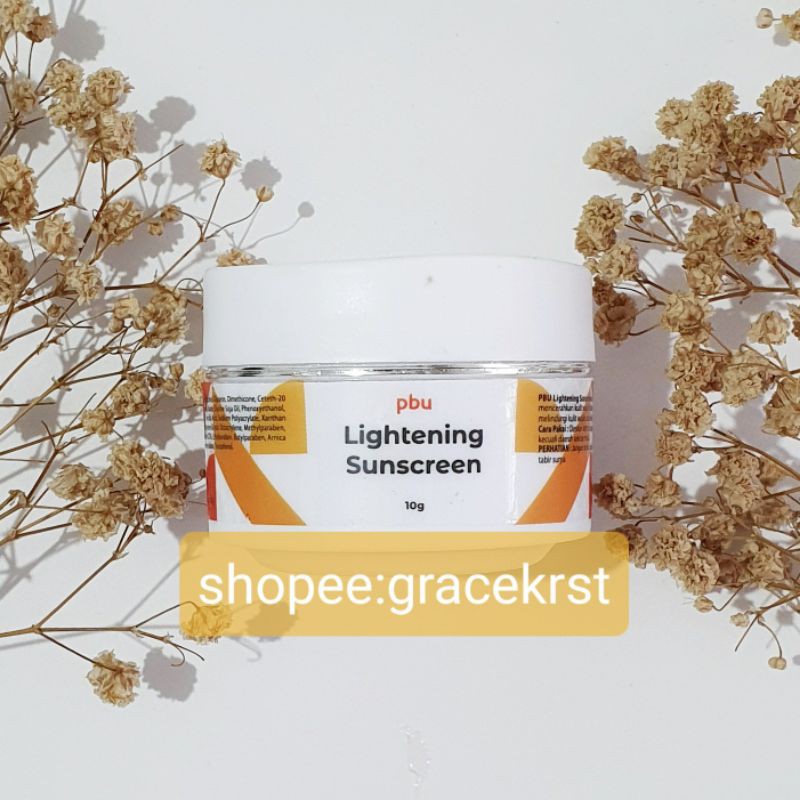 PBU Lightening Sunscreen 10g
