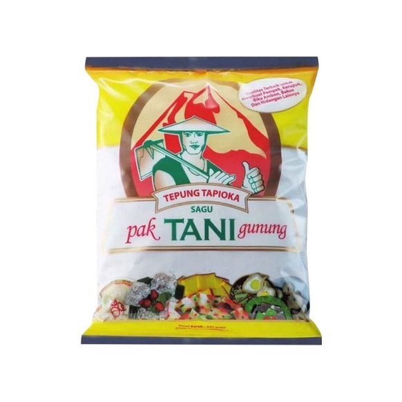 

TEPUNG TAPIOKA SAGU PAK TANI GUNUNG 500GRAM