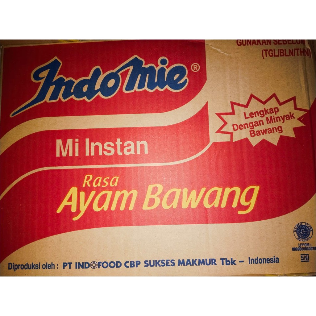 

indomie ayam bawang 1 dus