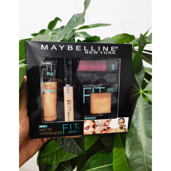 Maybelline Fit Me Set 4 in 1 / Makeup Maybelline Fit Me