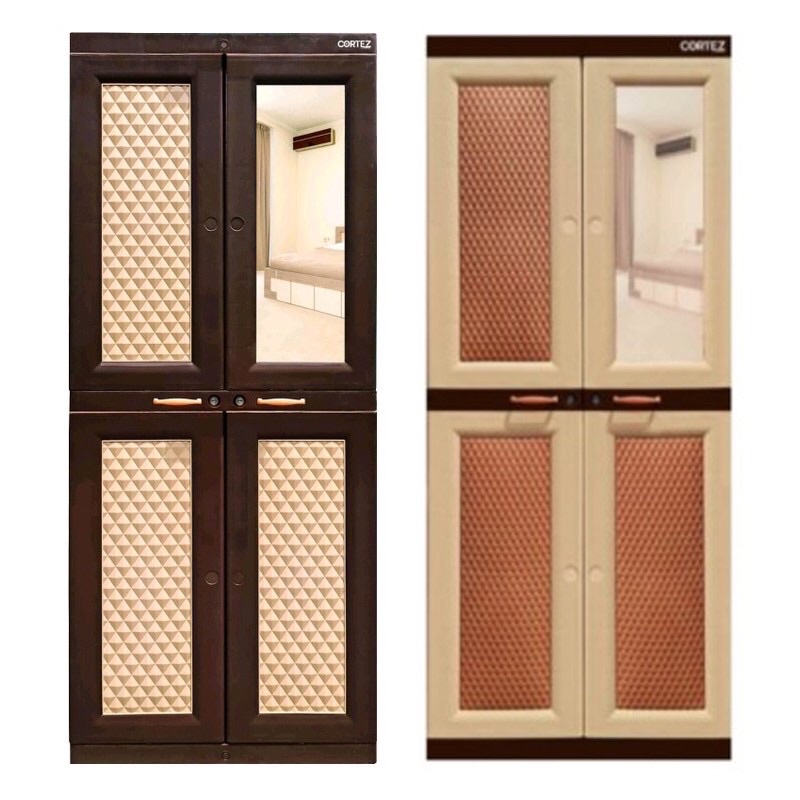 Lemari Plastik Jumbo / Lemari Cortez Tabitha Gantungan - Rak