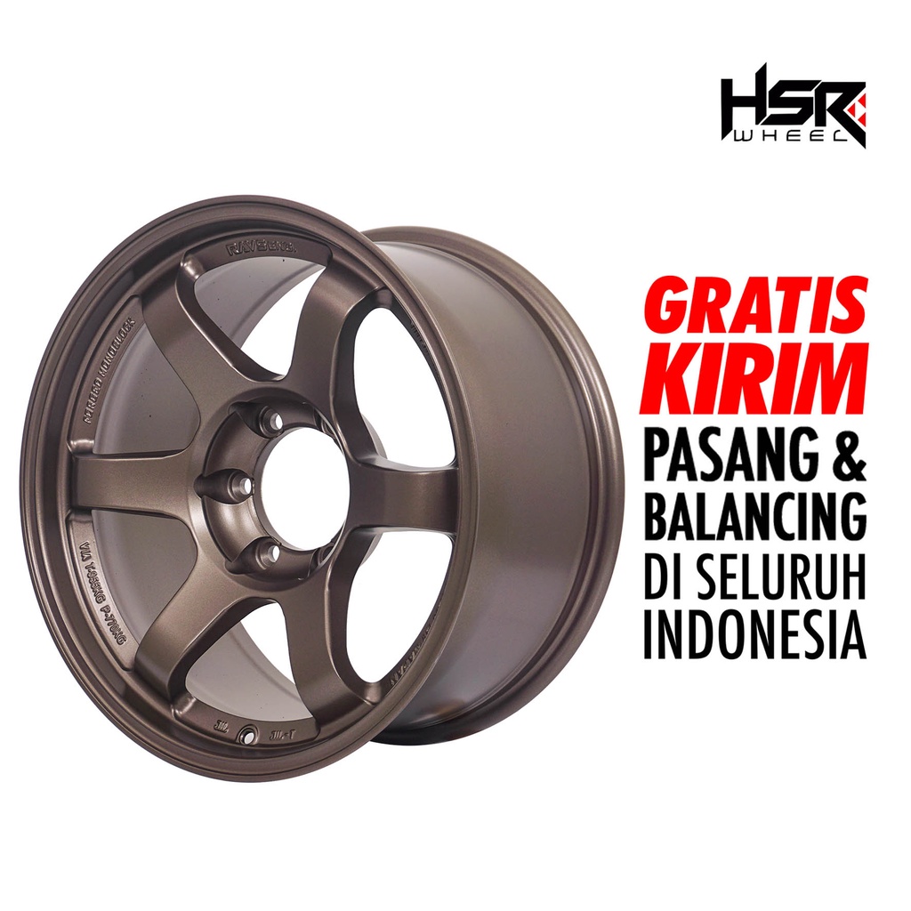 Velg Mobil Ring 18 HSR TOKYO H6X139,7 ET0 SMBRZ