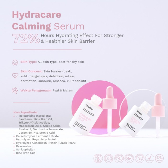 ElsheSkin Hydracare Calming Serum 30ml/15ml -BPOM