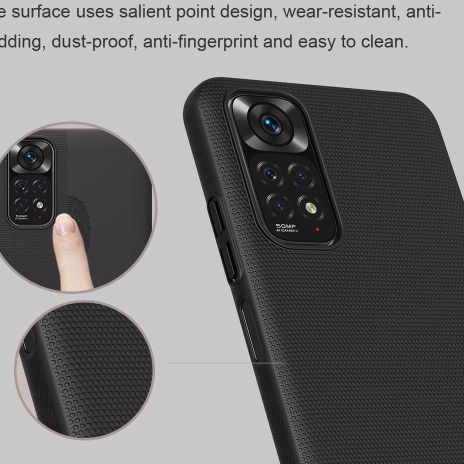 Paling Irit Hard Case Xiaomi Redmi Note 11 / 11 Pro  / 11 Pro 5G Nillkin Frosted Casing