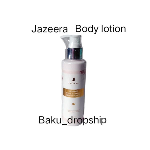 Jazeera Beauty lotion/body lotion whitening 200gr/hb pemutih badan