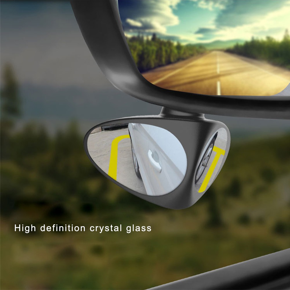 Double vision blind spot auxiliary lens Wide angle lens Rear mirror Rear mirror